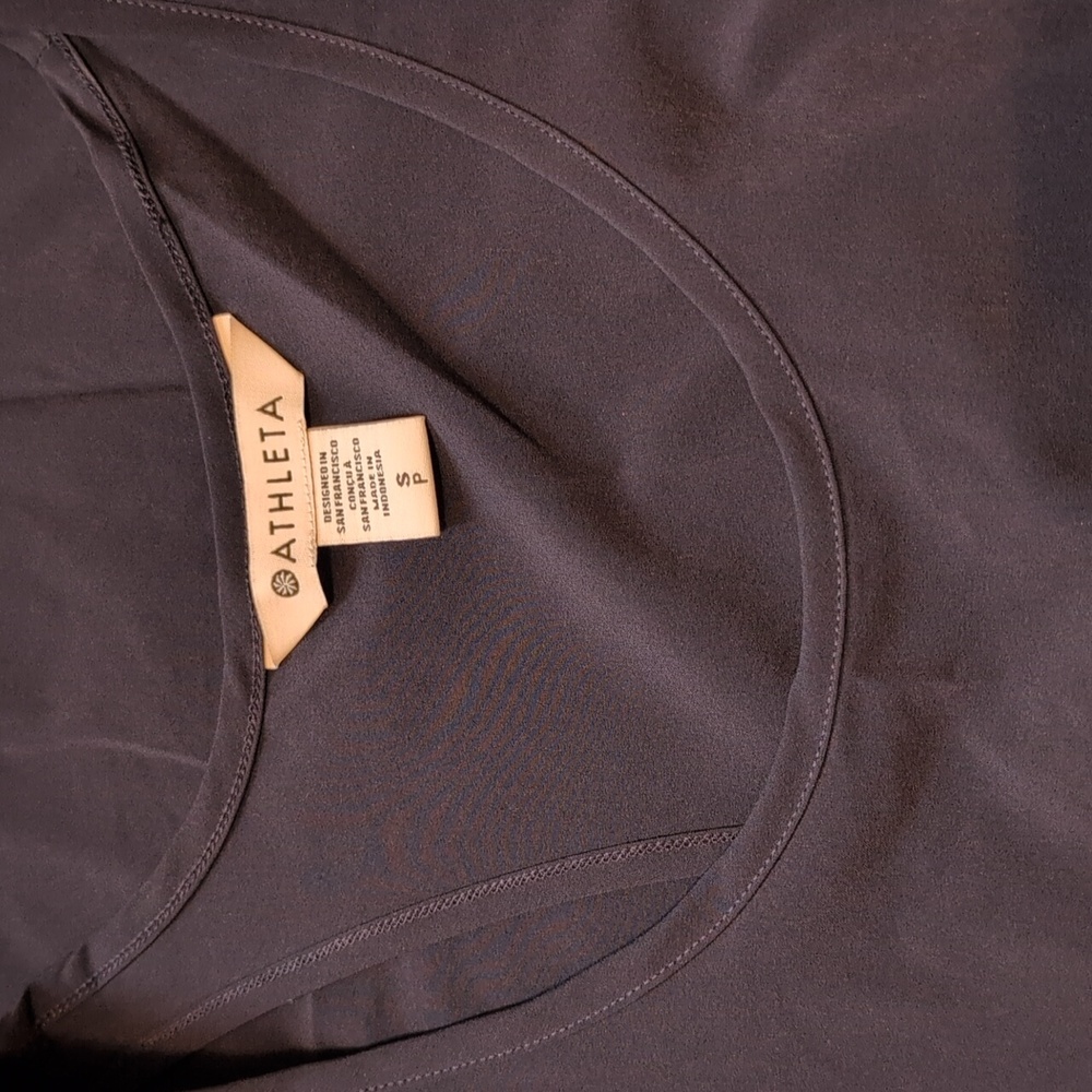 NWT- Athleta Presidio Traveler Maxi Dress Navy Blue - Picture 3 of 5